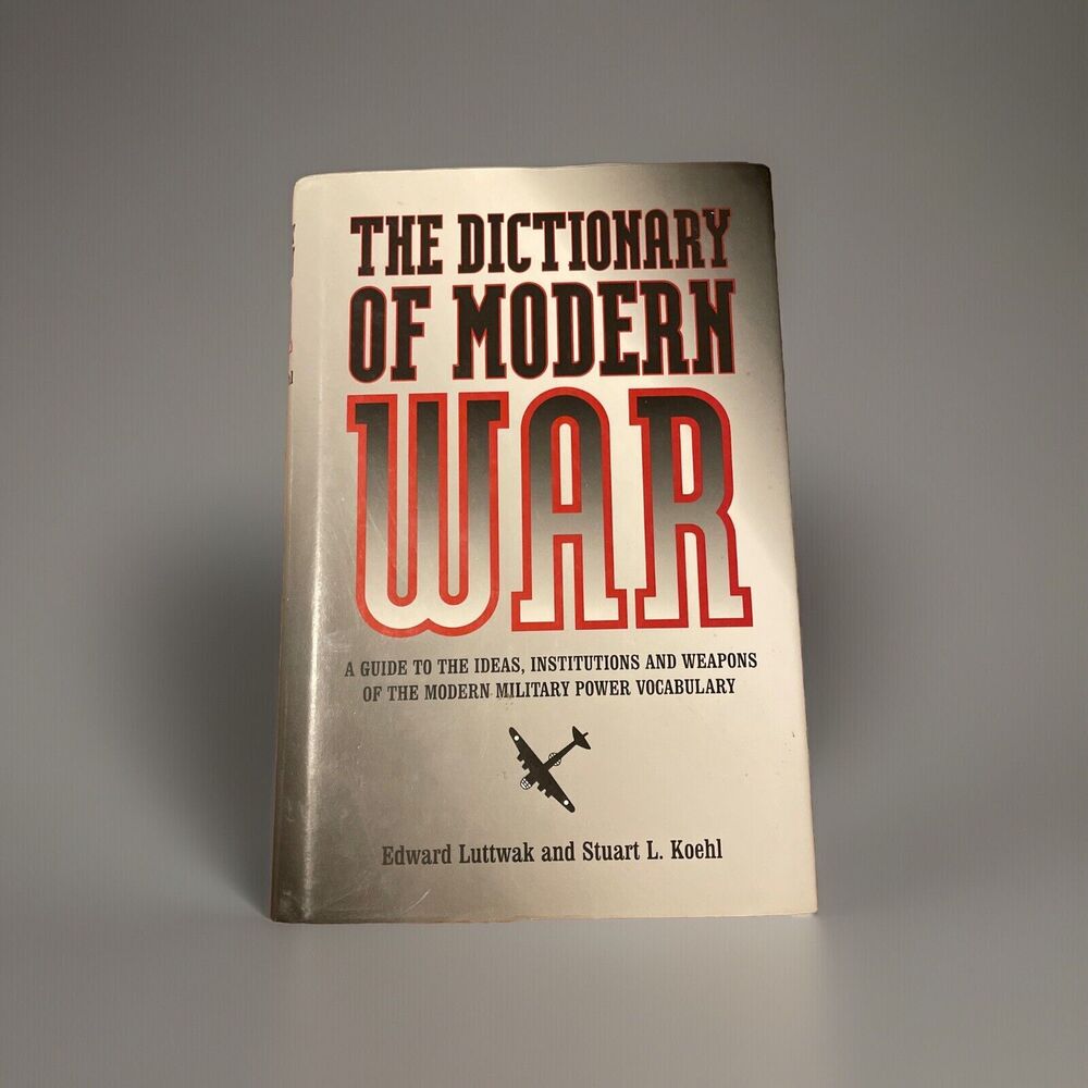 Gramercy Books Reference Book Dictionary of Modern War Luttwak And Koehl 1998